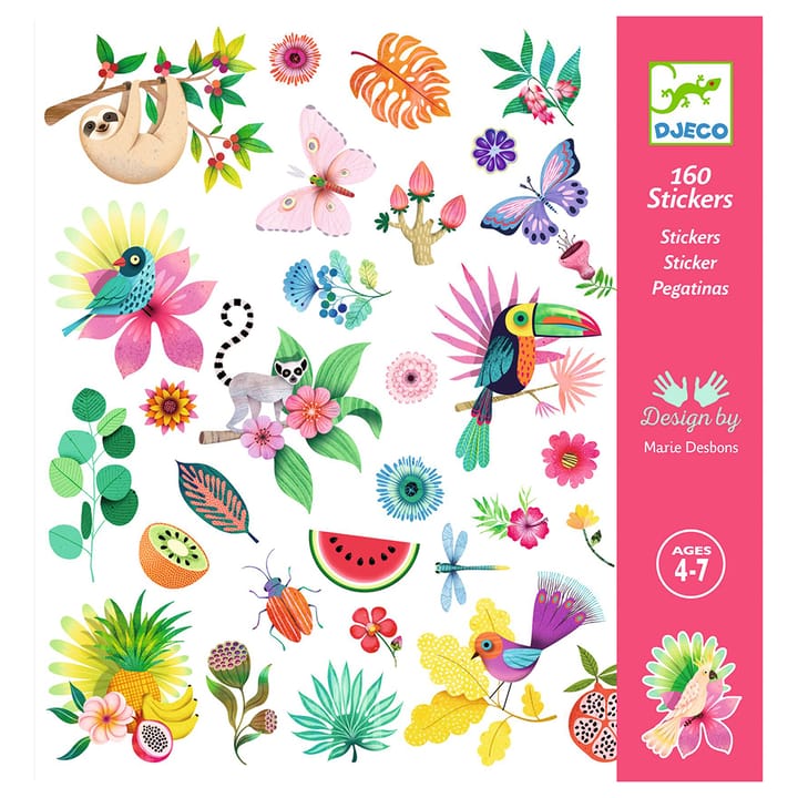 Klistermärken - Paradise Djeco