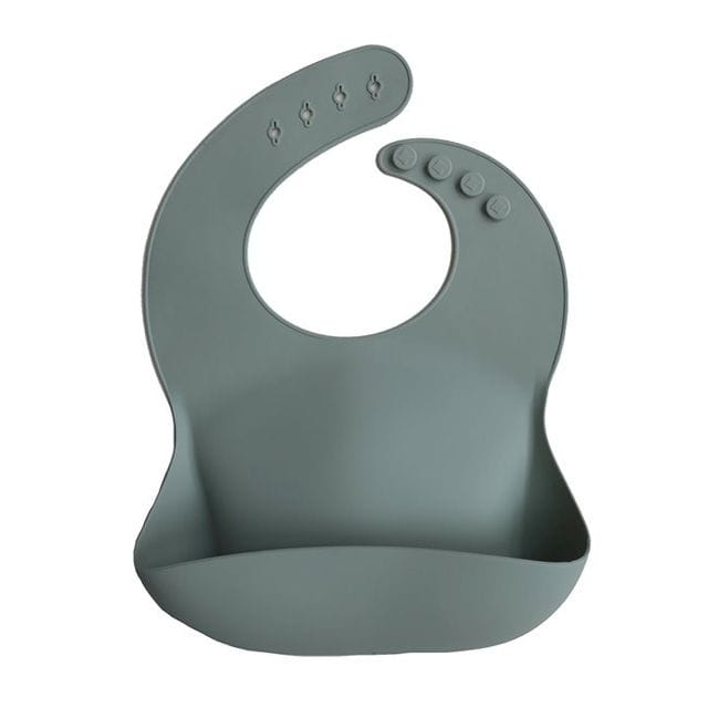 Silikon Haklapp Solid - Cambridge Blue